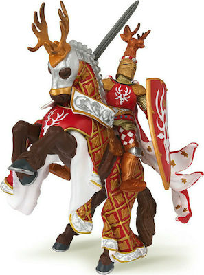 Papo Miniature Toy Champion Crest Red Deer Dragon 12cm.