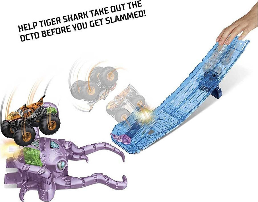 hot wheels octopus monster truck