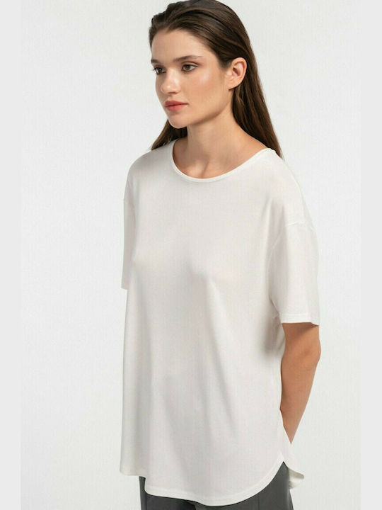Philosophy Wear Damen T-Shirt Weiß