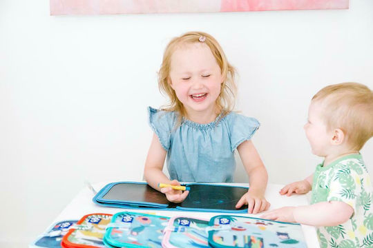 Jaq Jaq Bird Painting Chalkboard Book With Chalk Unicorns for Children 3+ years Years