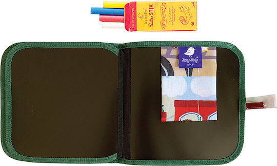 Jaq Jaq Bird Painting Chalkboard Book With Chalks Friends Trains for Children 3+ years Years
