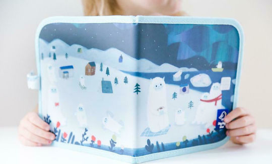 Jaq Jaq Bird Painting Chalkboard Book with Chalk Yetis for Children 3+ years Years
