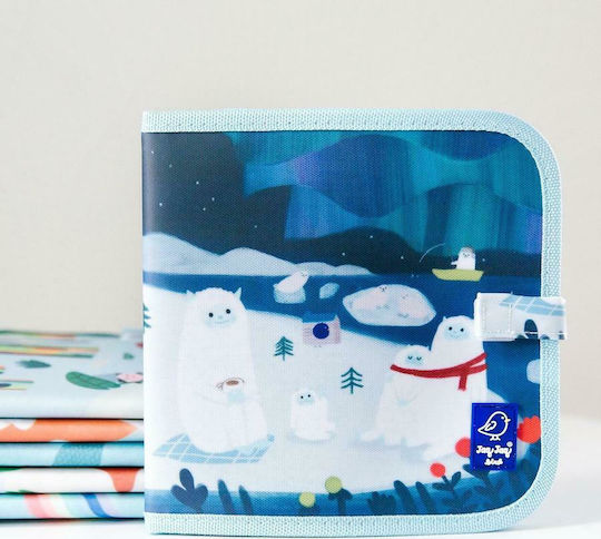 Jaq Jaq Bird Painting Chalkboard Book with Chalk Yetis for Children 3+ years Years