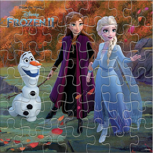 Kids Puzzle Frozen 2 for 3++ Years 42pcs Luna