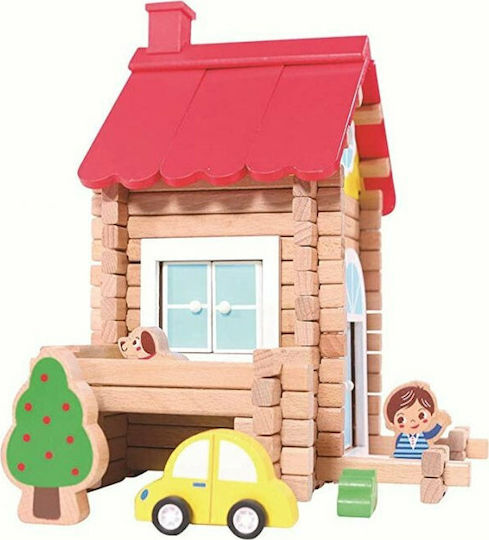 iwood Building Blocks I Build My House Wooden For 3+ Years 56 Pieces