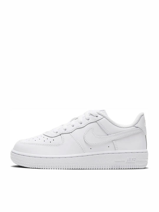 Air Force 1 Force 1 Ле Детски Маратонки Бели