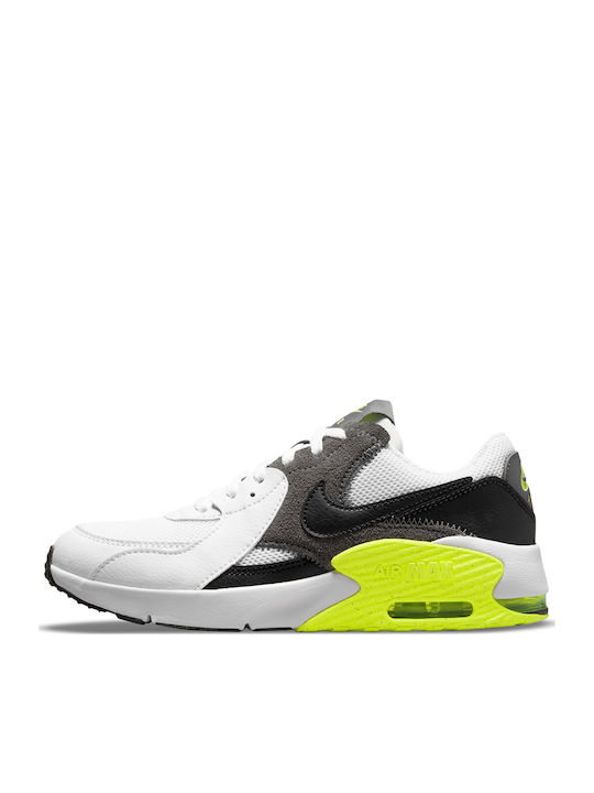 Air Max Excee GS Kinder Sneakers White / Iron Grey / Volt / Black