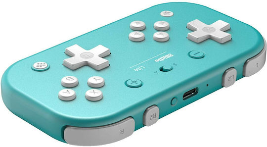 8Bitdo Lite Ασύρματο Gamepad για PC / Switch Turqoise