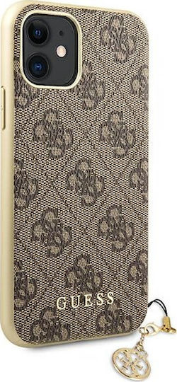 Guess Umschlag Rückseite Kunststoff Braun (iPhone 11)