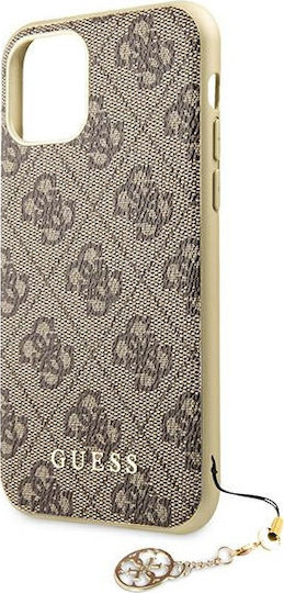 Guess Umschlag Rückseite Kunststoff Braun (iPhone 11)