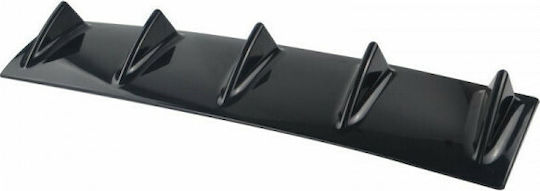 Diffuser Car Rear Rear Bumper Diffuser Type Shark with 5 Fins Universal