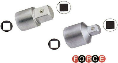 Force Adapter with Socket 3/8'' and Output 1/2''