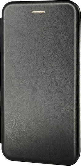 Elegance Book Synthetic Leather Black (Honor 9X Lite)