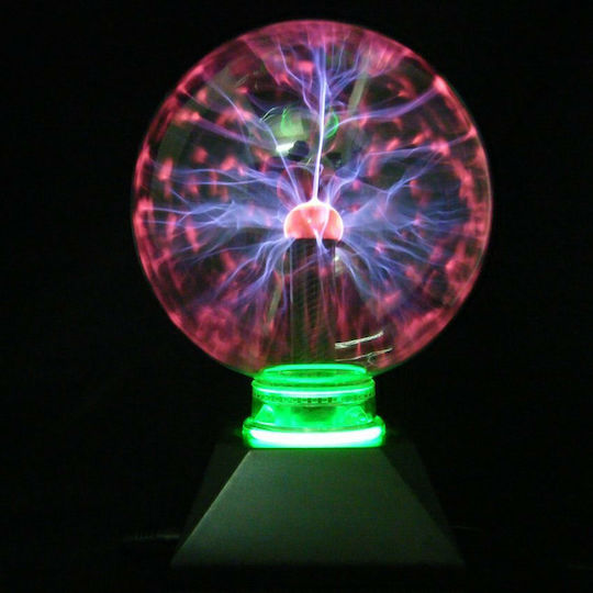 Decorative Lamp Plasma Ball Black