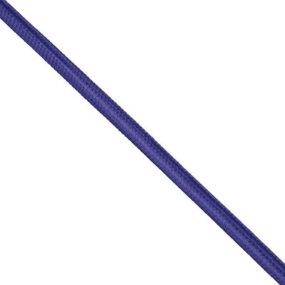 GloboStar Fabric Cable 2x0.75mm² Purple 77611