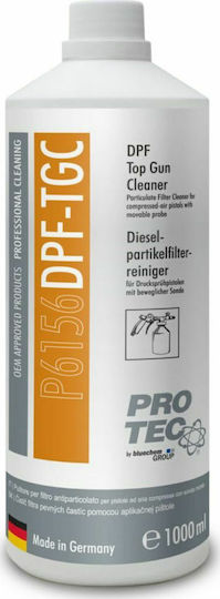 Protec DPF Top Gun Cleaner Diesel Additive Αποπλυστικό Υγρό Φίλτρων Σωματιδίων για Χρήση με Πιστόλι Αέρος 1lt