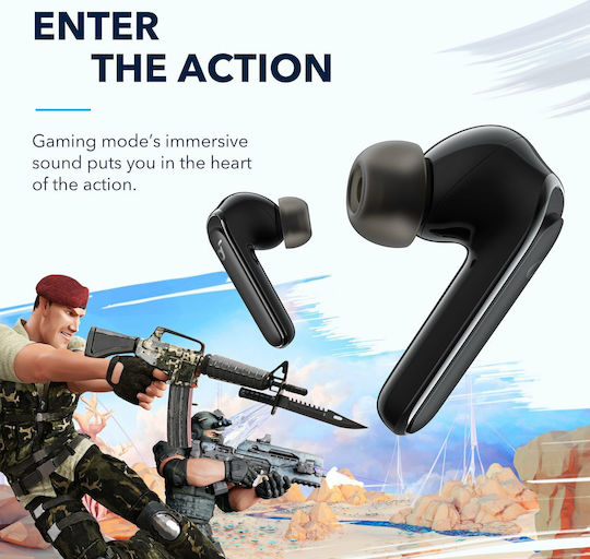 Soundcore by Anker Life P3 In ear Bluetooth хендсфри Слушалки с Кутийка за Зареждане Черен