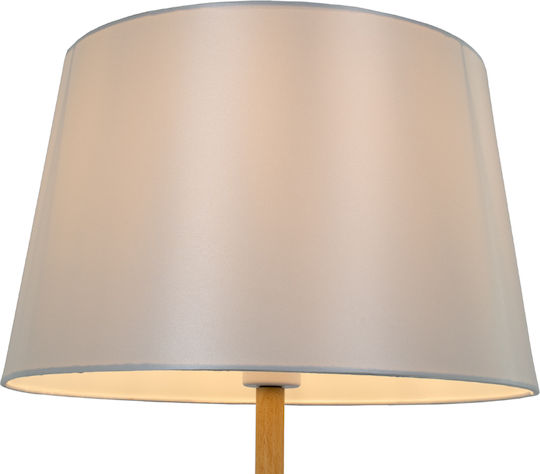 GloboStar Cedar Lampa de podea Î148xL40cm. cu Soclu pentru Bec E27 Alb