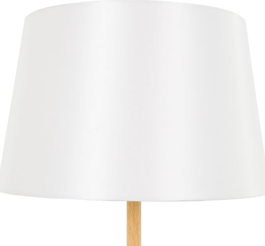GloboStar Cedar Lampa de podea Î148xL40cm. cu Soclu pentru Bec E27 Alb