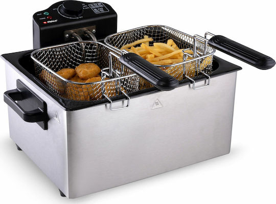 Alpina Appliances 82001 Fritteuse 5Es Silber