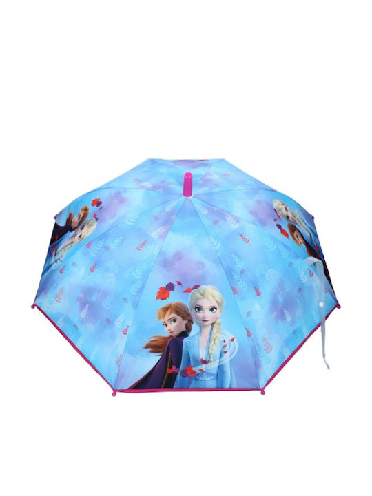 Disney Frozen II Kids Umbrellas Blue Curved Handle 73cm Disney Frozen II Kids Umbrellas Blue Curved Handle 73cm