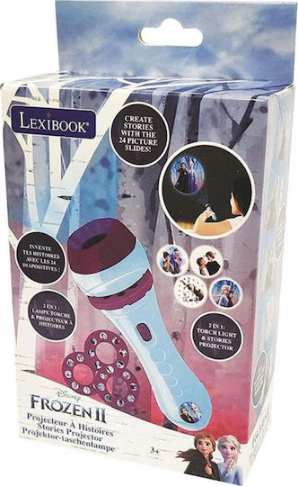 Lexibook Frozen Φακός Προβολέας με 3 Δίσκους Проектор на Истории за 3+ Години