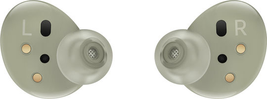 Samsung Galaxy Buds2 Bluetooth Handsfree Earphones with Sweat Resistance and Charging Case Olive