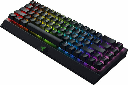 Razer BlackWidow V3 Mini Phantom Edition Wireless Gaming Mechanical Keyboard 65% with Razer Green switches and RGB lighting (English US)