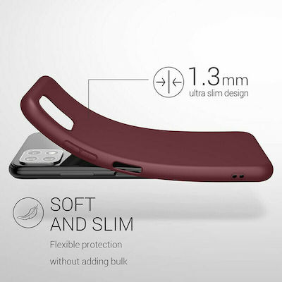 KWmobile Back Cover Σιλικόνης Tawny Red (Galaxy A22 5G)