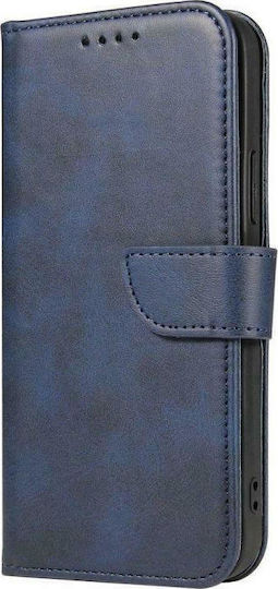 Hurtel Magnet Elegant Book Synthetic Leather Blue (iPhone X / Xs)