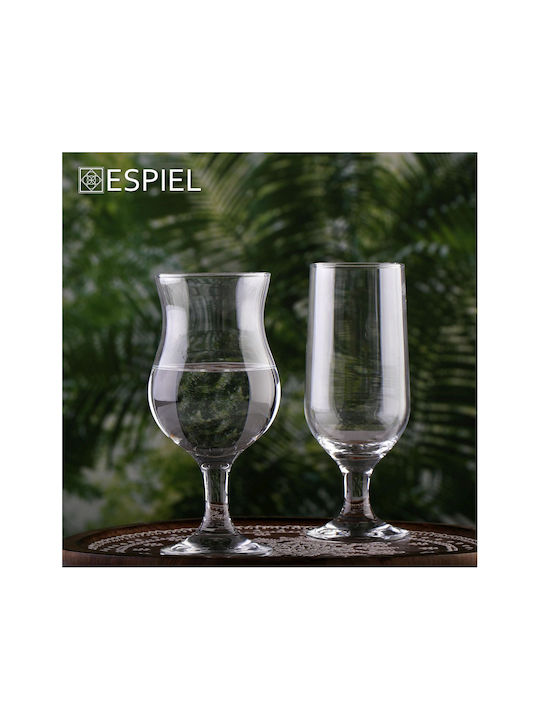 Espiel Capri Glas Cocktail/Trinken aus Glas Kelch 380ml