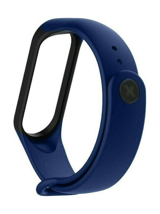 Ancus Armband Silikon mit Pin Blau (Mi Smart Band 5/Mi Smart Band 6) 31325