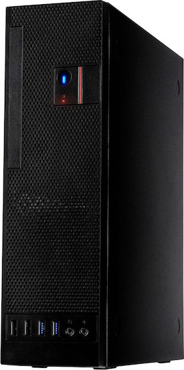 Inter-Tech S-331 Mini Tower Κουτί Υπολογιστή Μαύρο