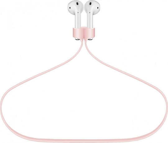 Anti-Lost Strap in Pink color for Apple AirPods 1 / AirPods 2