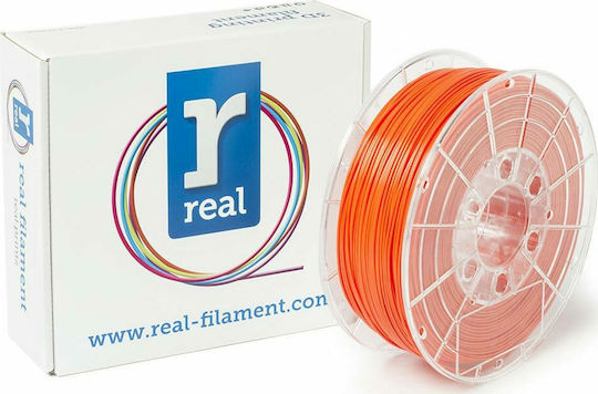 Real Filament PLA 3D Printer Filament 1.75mm Orange 0.5kg