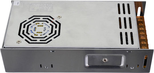 GloboStar Einstellbares Dimmbares LED-Netzteil IP20 Leistung 400W mit Ausgangsspannung 24V