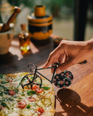 DOIY Inox Pizza Wheel 22cm Wild Rose