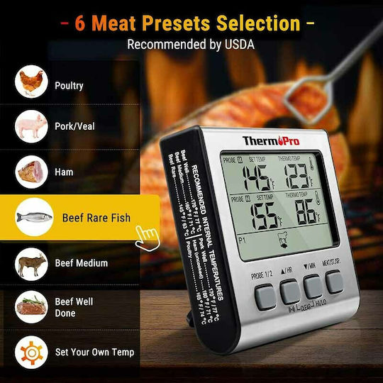 Thermo Pro Electronical Cooking Thermometer with Probe -10°C / +300°C