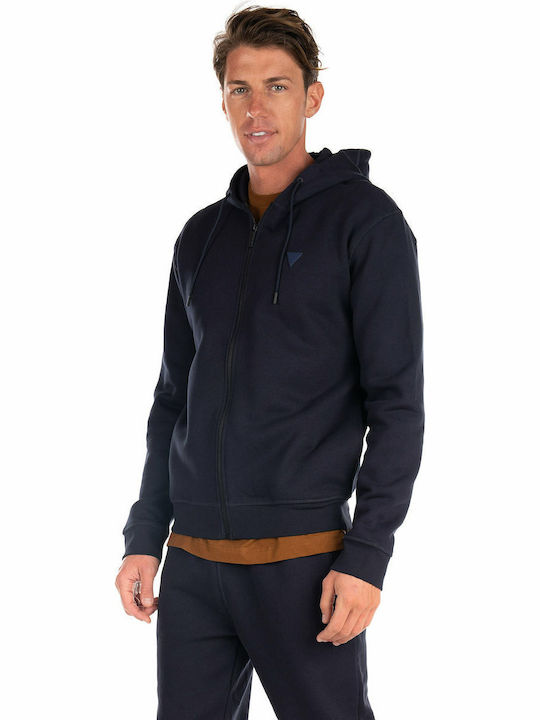 Sweatshirt with Hood Navy
