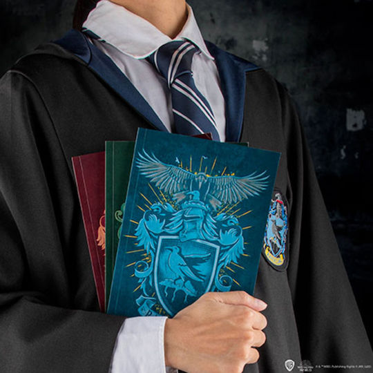 Distrineo Harry Potter Ravenclaw Carnet 120 Foi A5 Cu dungi Albastru