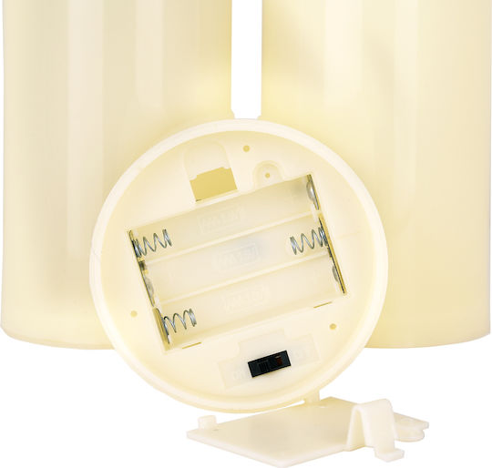 GloboStar Dekorative Lampe Wachs-Politur Mehrfarbig 3Stück