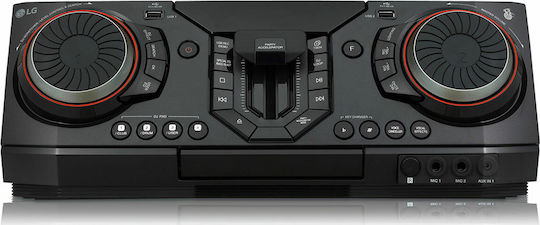 LG Sistem audio CL98 3500W cu CD Player și Bluetooth Negru