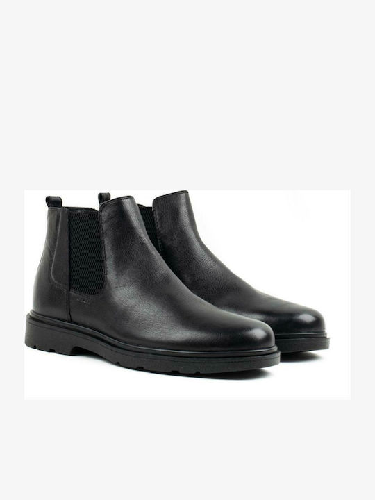 Spherica Leather Black Chelsea Boots Anatomical