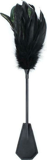 Fetish Addict Feather Tickler & Paddle 2 in 1 Paddle 48cm Black