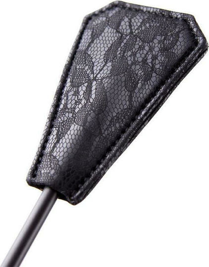Fetish Addict Feather Tickler & Paddle with Lace 2 in 1 56cm Paddle σε Μαύρο Χρώμα