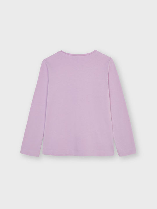 Mayoral Kids Blouse Long Sleeve Lilac