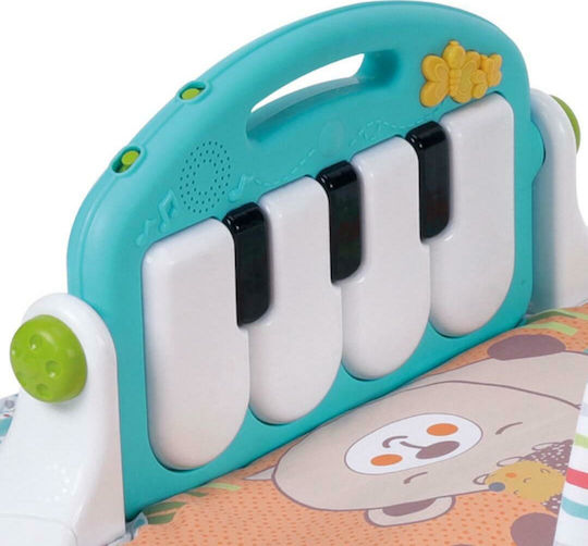 Bebe Stars Piano Raccoon Baby Gym for Newborns