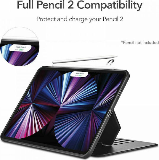 ESR Sentry Flip Cover Μαύρη (iPad Pro 2021 11")