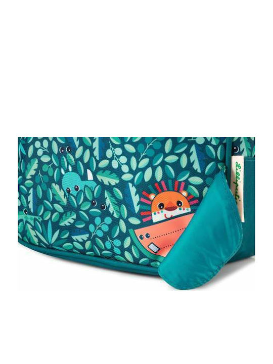 Lilliputiens Jungle School Bag Backpack Kindergarten Green