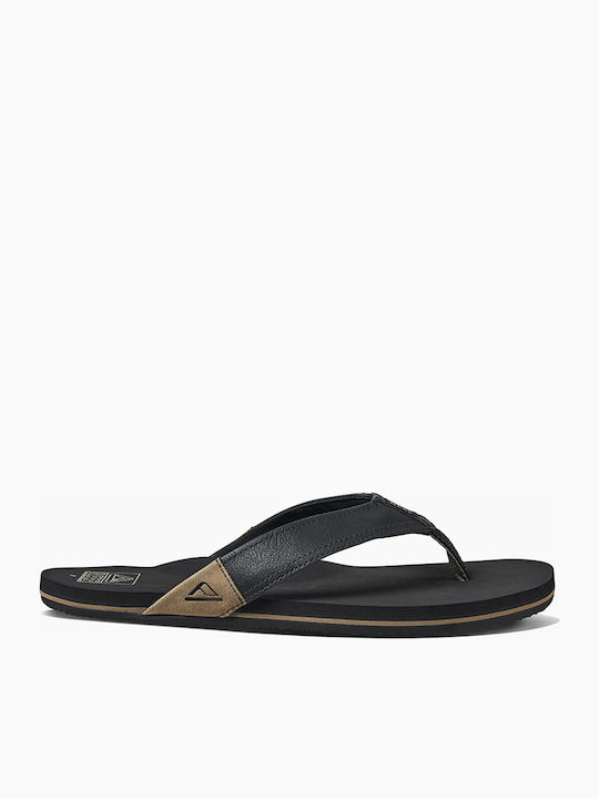 Newport Men's Flip Flops Anatomic Black